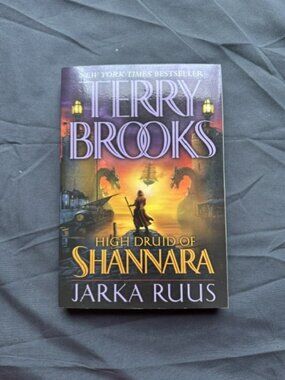 Jarka Ruus / Terry Brooks High Druid of Shannara Hand Signed Autographed SC